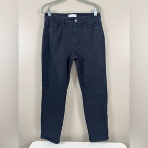 Loft size 6 black modern skinny jeans